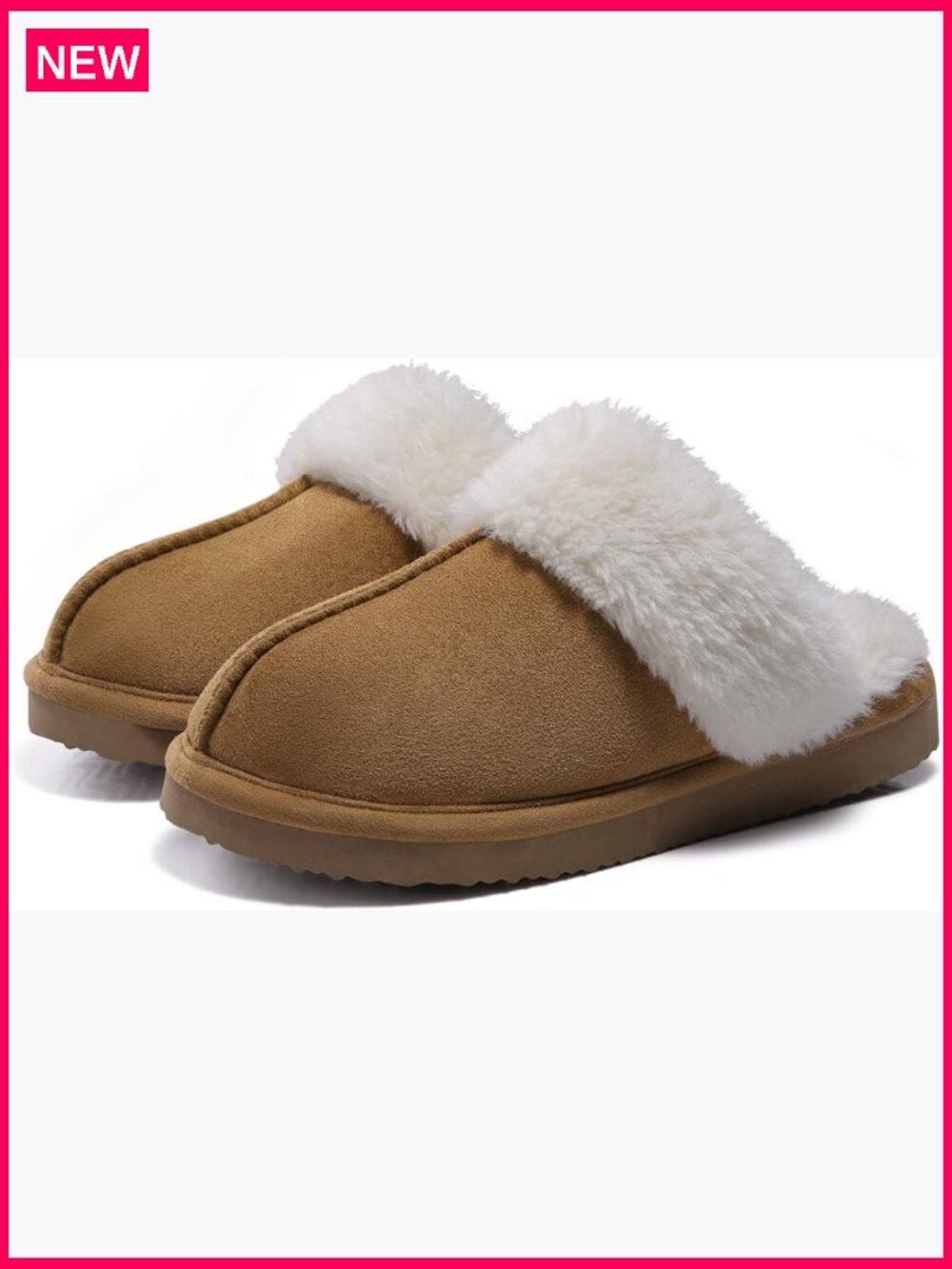 Fuzzy Memory Foam Slippers Fluffy Winter House Shoes Indoor Outdoor